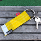 Mobile Preview: Schlüsselanhänger GERETTET gelb