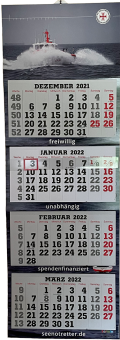 Viermonats-Kalender 2022