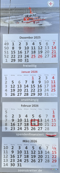 Viermonats-Kalender 2026