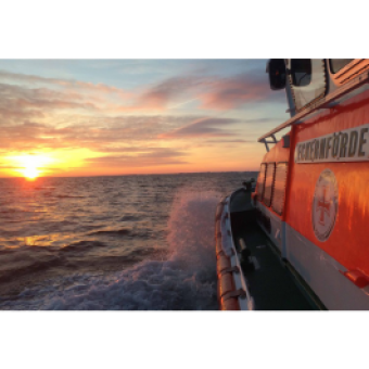 Klappkarte "Seenotrettungsboot ECKERNFÖRDE" (359)