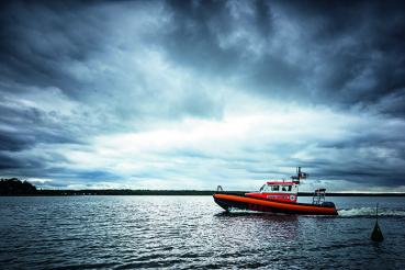 Klappkarte "Seenotrettungsboot Manfred Hessdörfer" (367)