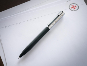 Kugelschreiber Schwarz -Silber