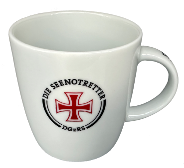 Kaffeebecher Logo Seenotretter