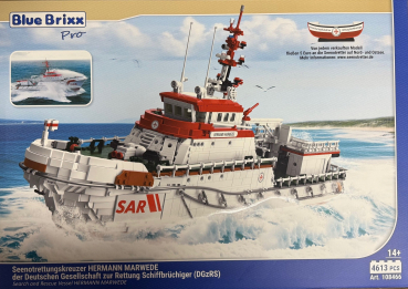 Klemmbausteineset Seenotrettungskreuzer "Hermann Marwede"