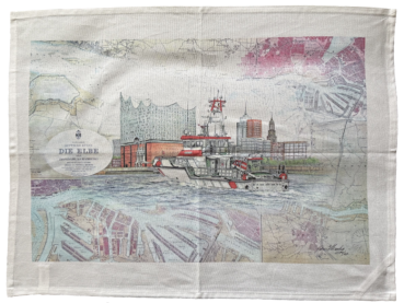 2er-Set Geschirrhandtücher mit Bildmotiven von Gero Klemke/limitierte Auflage