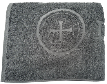 Strandtuch anthrazit