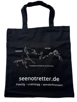 Leinentasche schwarz