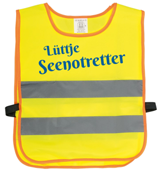 Lüttje Seenotretter Warnweste