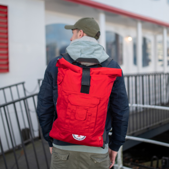 Rucksack Gerettet rot 2024