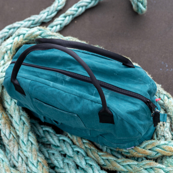 Preview: Weekender / Reisetasche  GERETTET grün