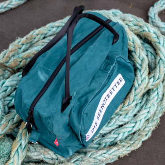 Preview: Weekender / Reisetasche  GERETTET grün