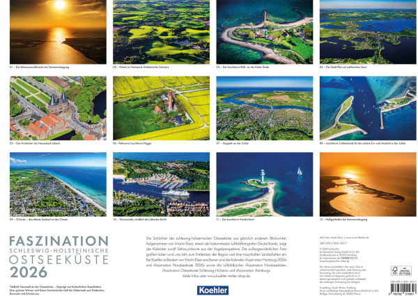 Kalender Faszination Ostseeküste 2026