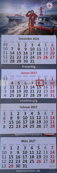 Viermonats-Kalender 2027