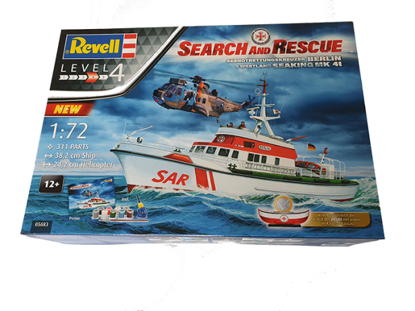Bausatz Revell-SK Berlin + Sea King "Good Bye Set"