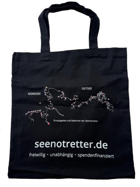 Leinentasche schwarz