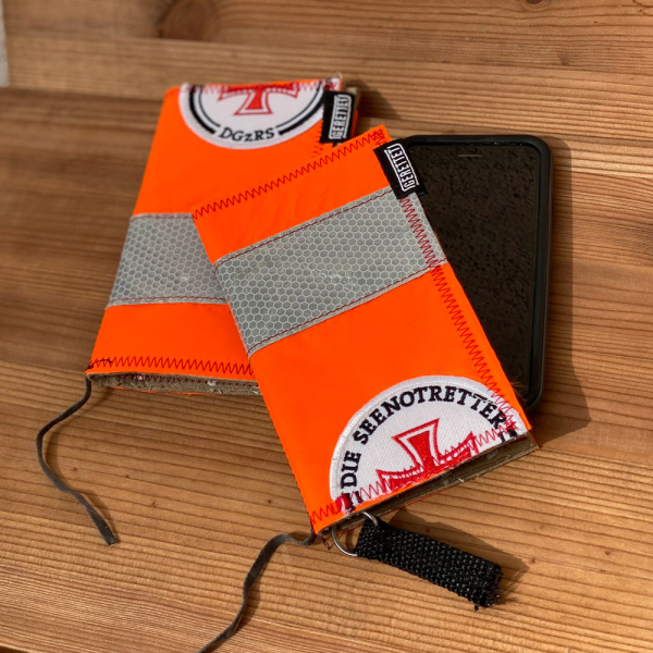 Smartphone / Handytasche GERETTET orange