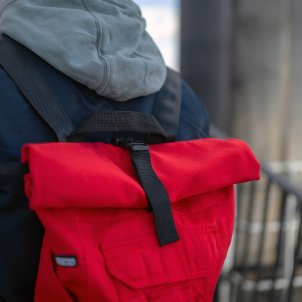Rucksack Gerettet rot 2024