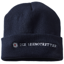 Strickmütze "Seenotretter" dunkelblau